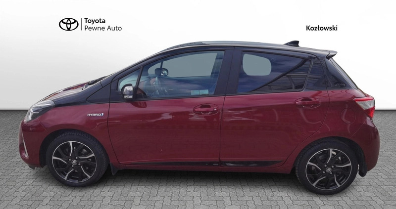 Toyota Yaris cena 59950 przebieg: 64973, rok produkcji 2017 z Pszczyna małe 254